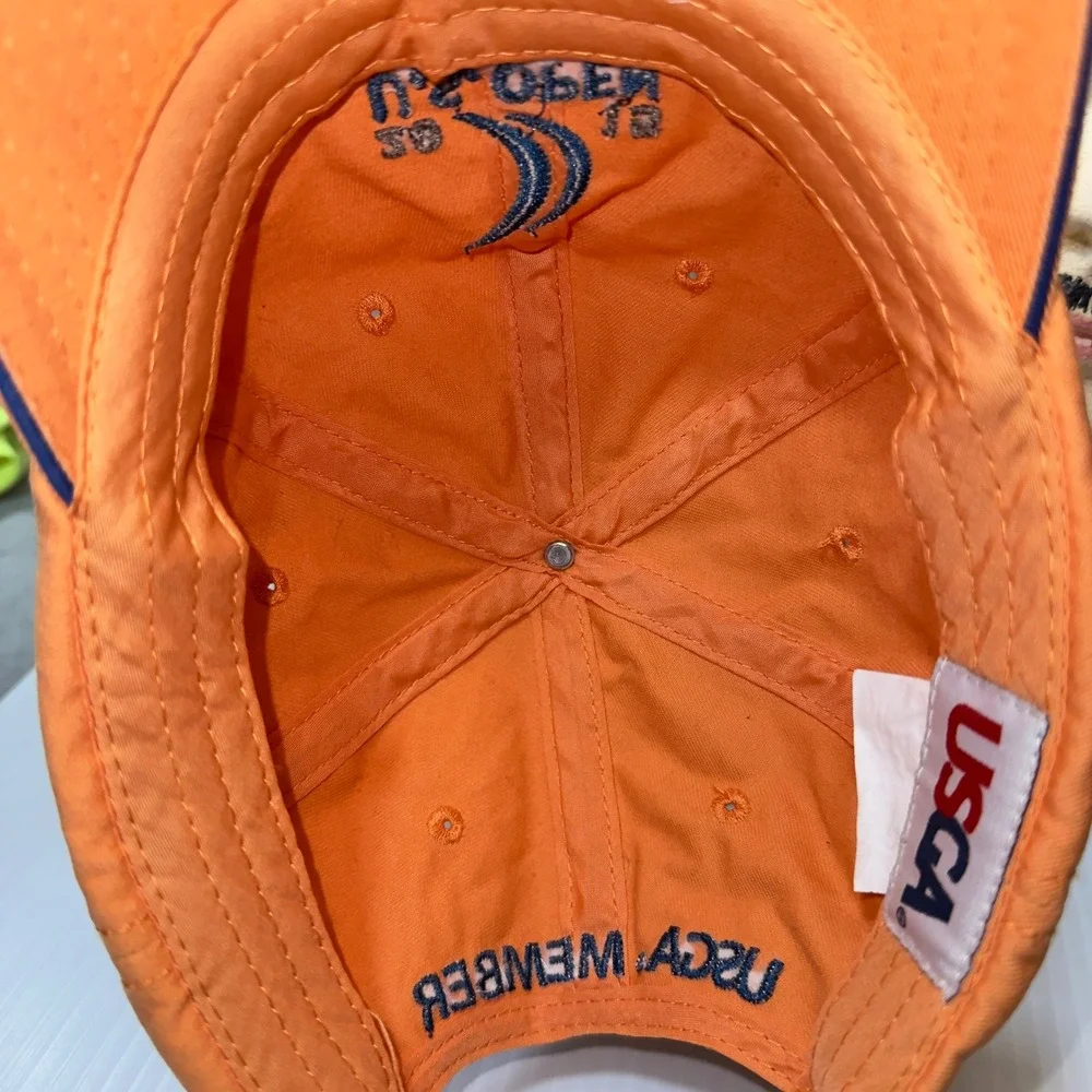 USGA 2015 U.S.‎ Open Chambers Bay Member Hat Orange Cotton Adjustable Golf Cap